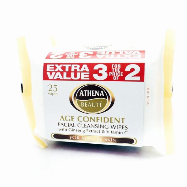 Athena Age Confident 25pk x 3 | High Quality Tissue Product Online - Product Image Athena Age Confident 25pk x 3 | High Quality Tissue Product Online - Product Image